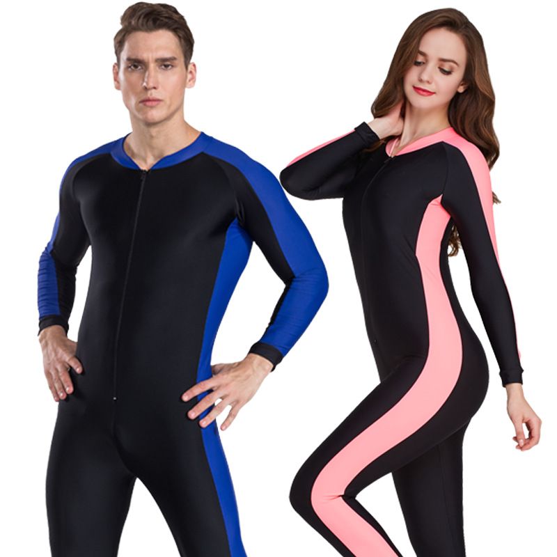 2020 INS One Piece Swimming Suit Sun Proof Clothing Full Body Cover ...