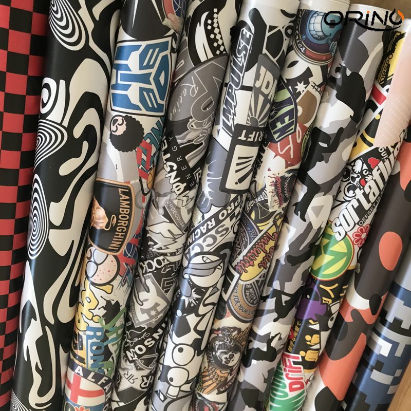 2019 ORINO Sticker Bomb Vinyl Wrap StickerBOMB Adhesive Cartoon