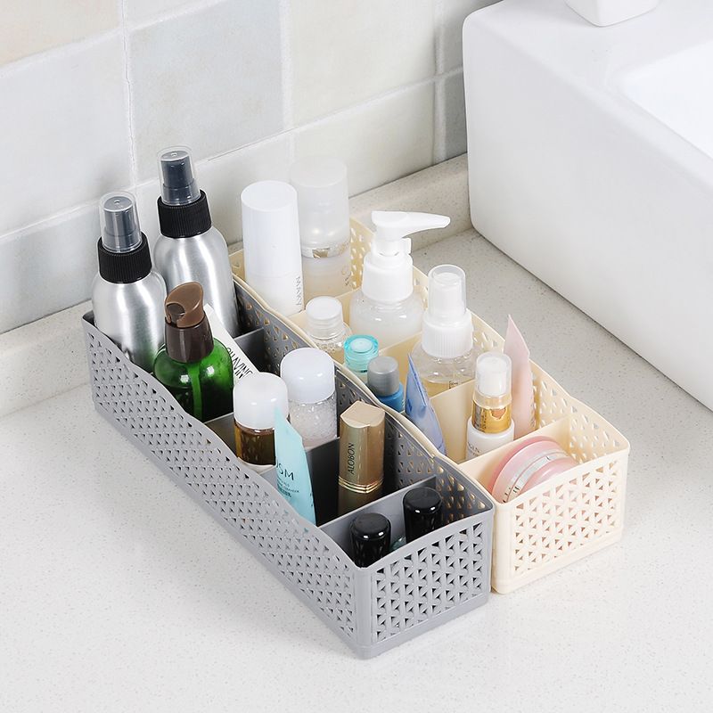 Urijk 5 Grids Wardrobe Storage Box Makeup Organizer Women Men Sock