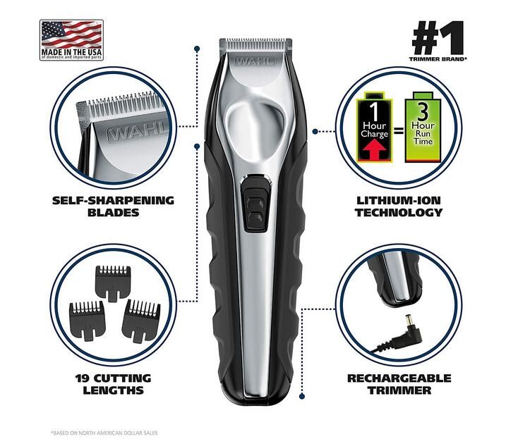 wahl lithium ion beard trimmer