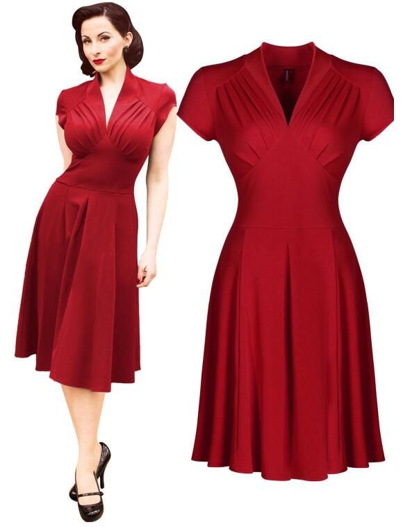 1940s Style Prom Dress