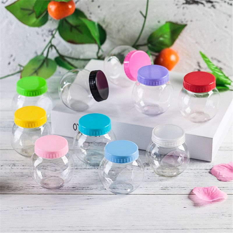 Clear Plastic Candy Jar Plastic Candy Box Wedding Favors Party Gift