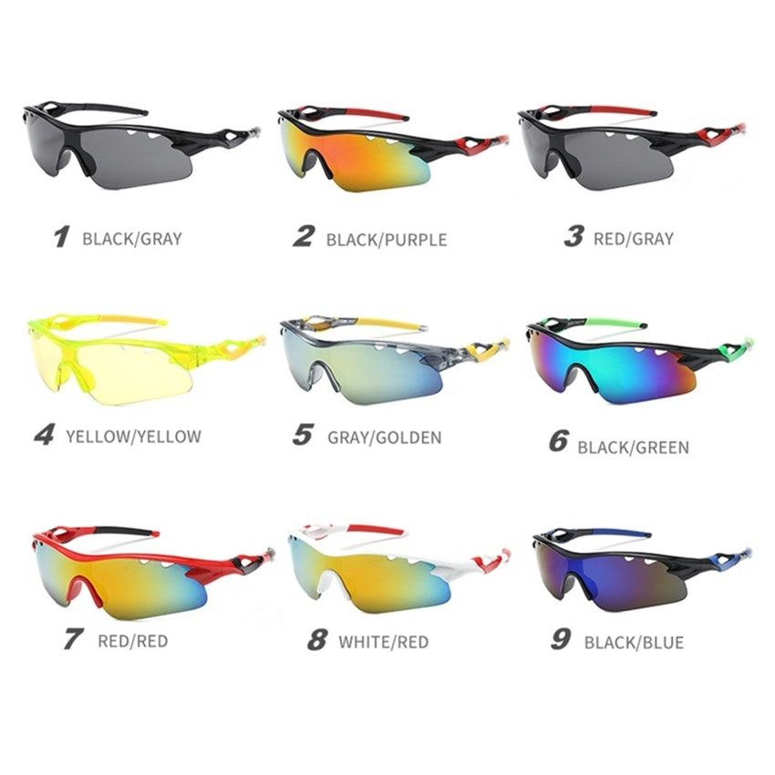 Men Women Sports Sunglasses Bike Cycling Driving Fishing Glasses Eyewear UV400 J