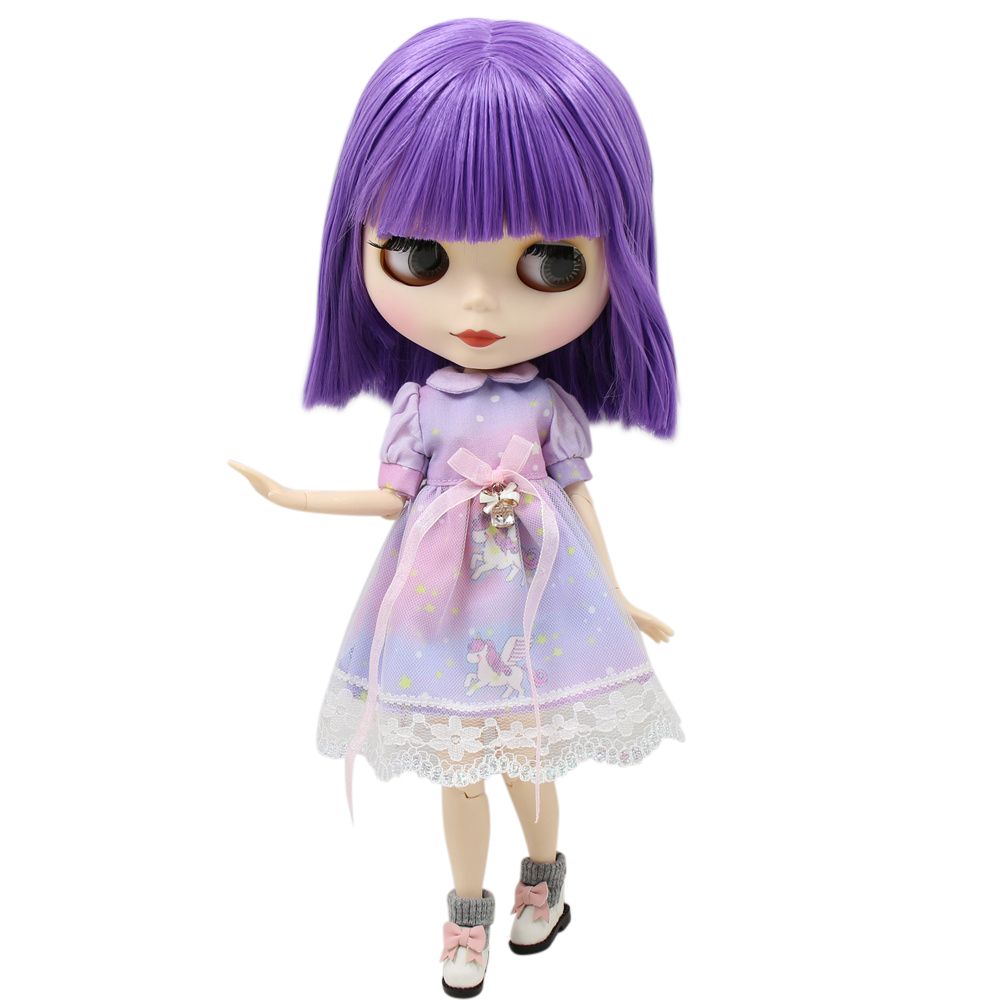 doll purple hair