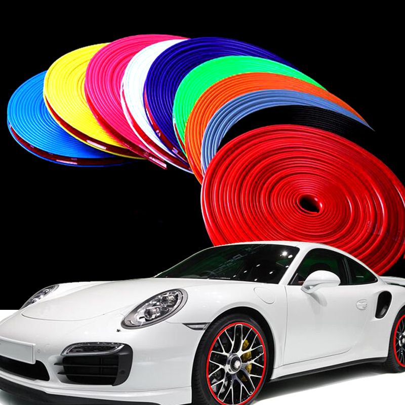 Buy Wheel Tire Rim 13 To 17 Pvc Edge Guard Ring Protective