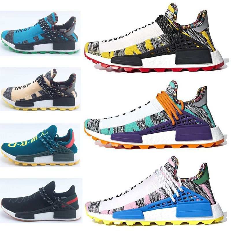 Adidas x Pharrell NMD HU Trail Black UK7 5 eBay