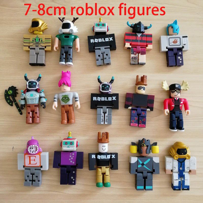 Compre 5 10 20 50 Unids Juego Roblox Figma Oyuncak Cartoon Pvc - compre 5 10 20 50 unids juego roblox figma oyuncak cartoon pvc adornos figura de accion juguetes ninos coleccion munecas juguetes ninos regalo de navidad a