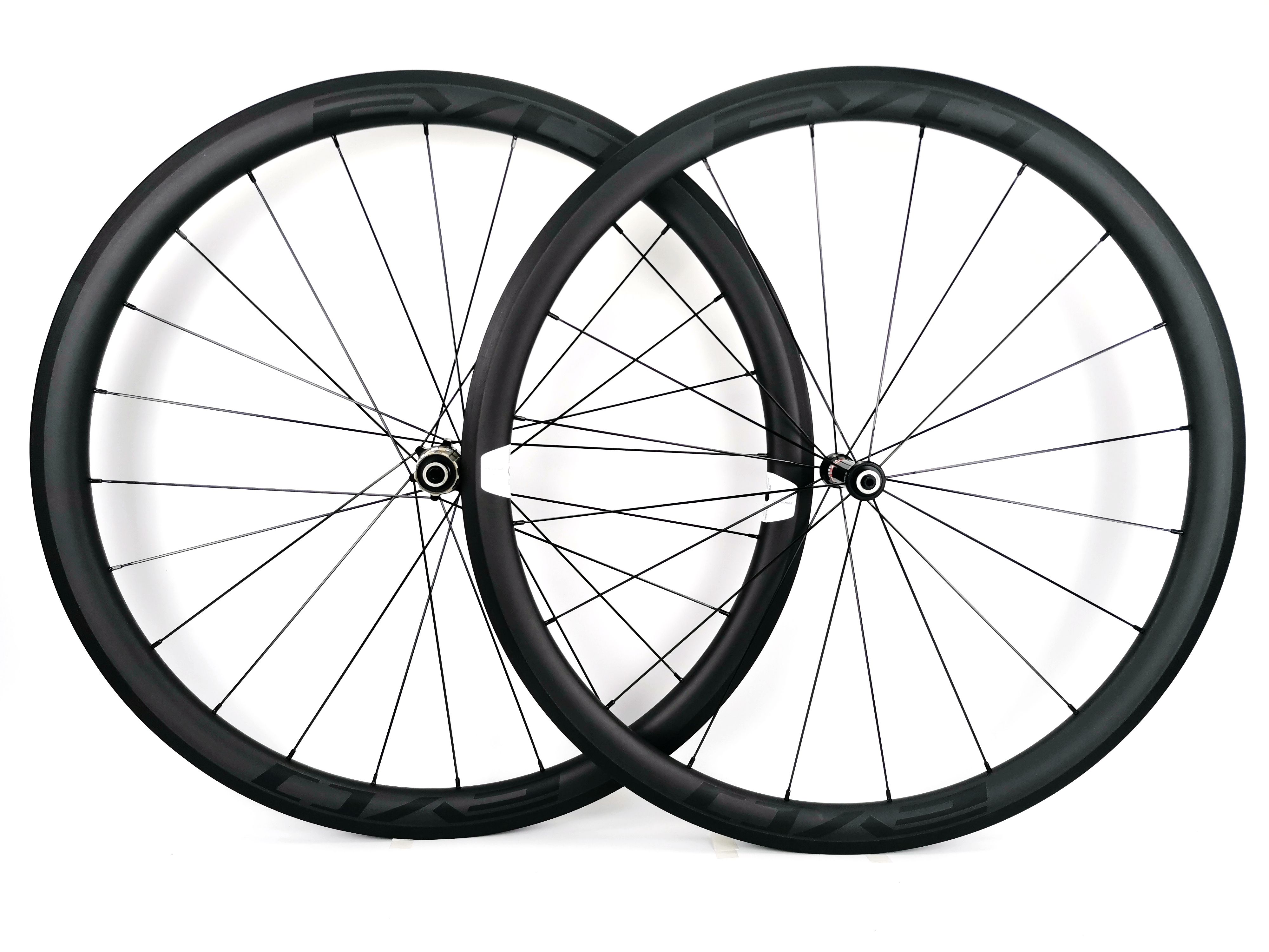 700C Super Light Climbing Carbon Wheels 38mm Depth 25mm Width Clincher