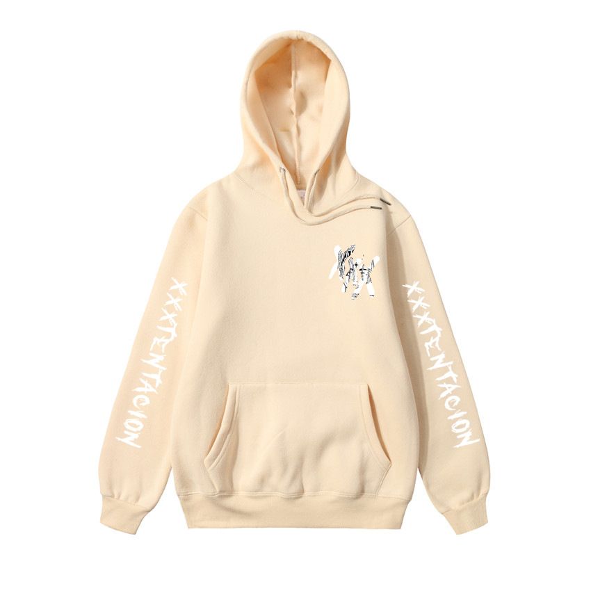 beige designer hoodie