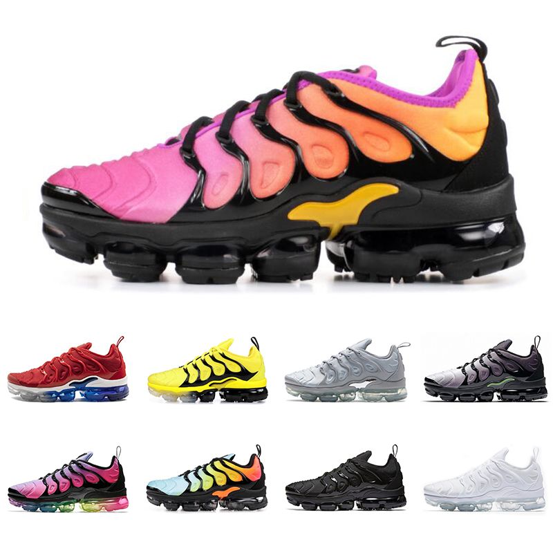 2019 TN plus hombre mujer zapatillas triple BLACK VOLT BUMBLEBEE SHERBET EE. UU. Uva cool gris para hombre zapatillas deportivas de deporte de moda 2019 TN plus hombre mujer zapatillas triple BLACK VOLT BUMBLEBEE SHERBET EE. UU. Uva cool gris para hombre zapatillas deportivas de deporte de moda