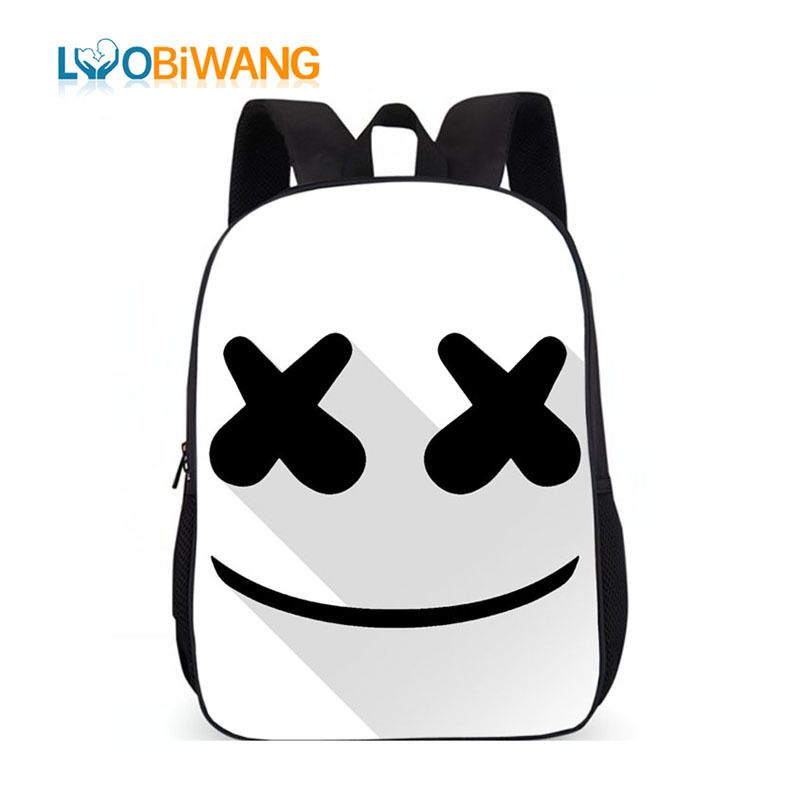 Marshmello Face - senarai harga roblox game related products backpack men and women