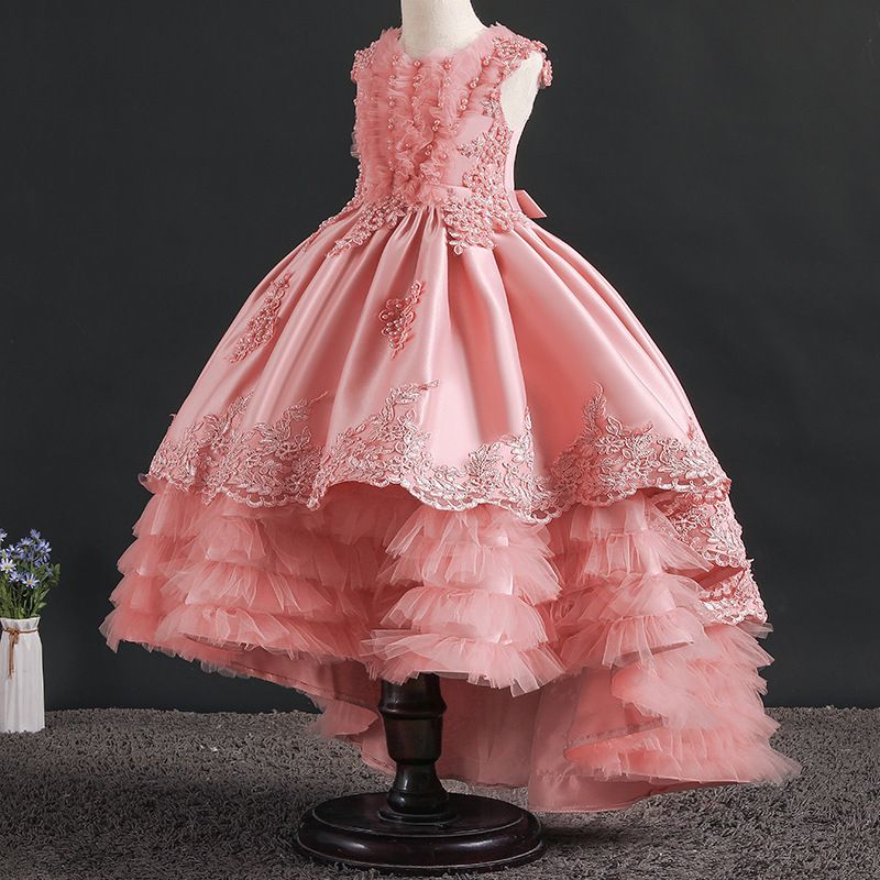 Flower Girl Princess Dress Kid Party Pageant Wedding Bridesmaid Tutu Dresses