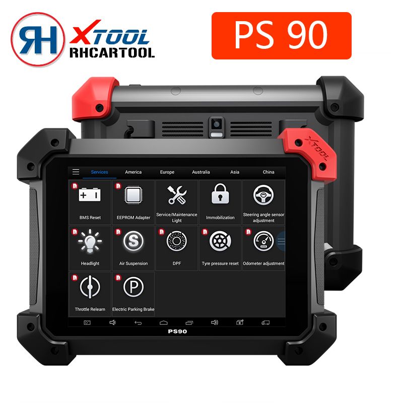 Diagnostic Tool XTOOL PS90 Automotive OBD2 With Key Programmer/Odometer