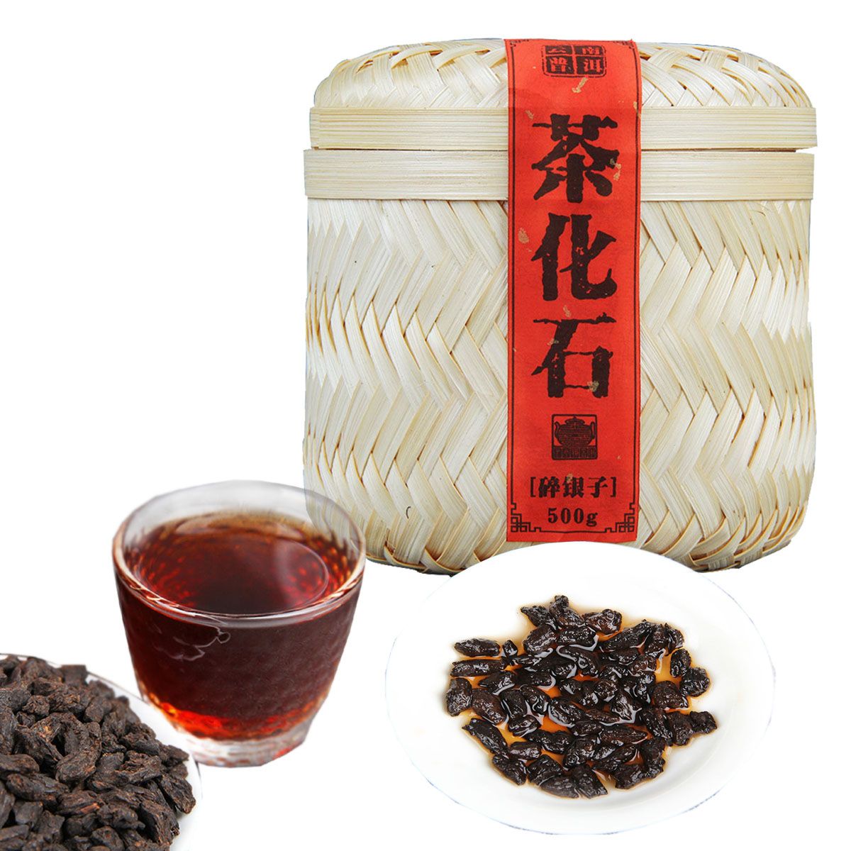 Großhandel Premium Gekochter Puer Tee Yunnan Pu Erh Tee Fossilien