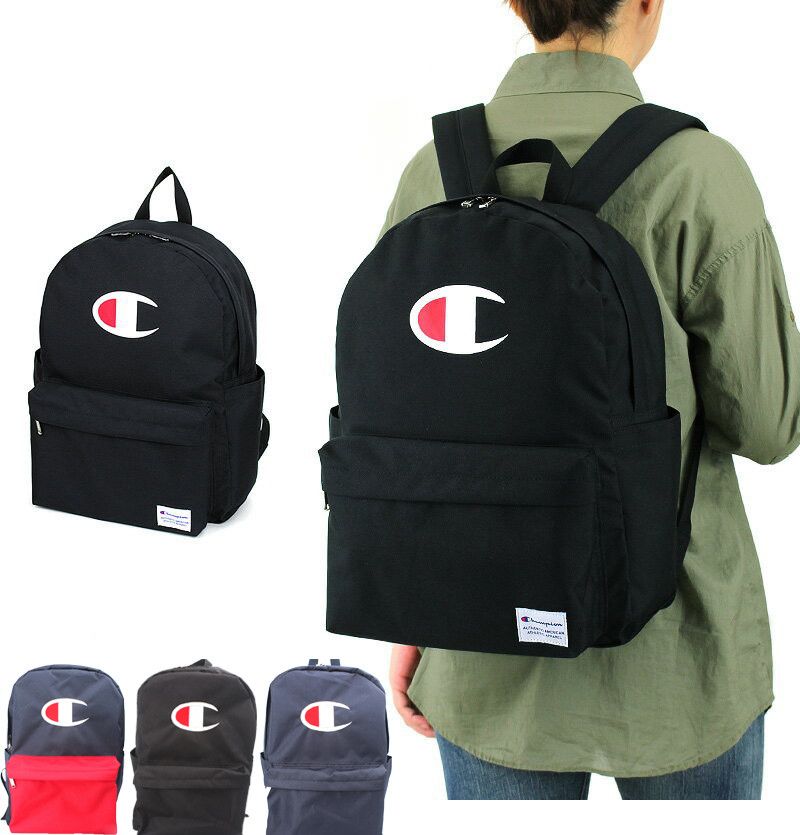 champion backpacks black