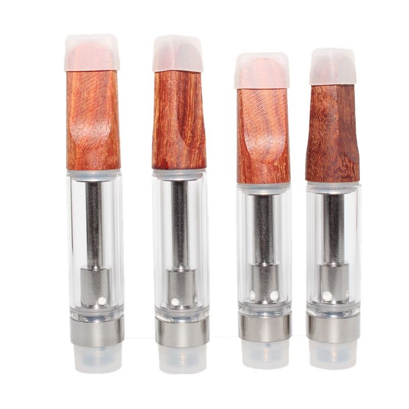 Wood Tip Dabwoods Carts TH205 Vape Cartridges Ceramic E Cigarette Vape
