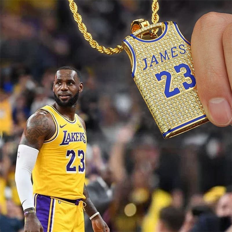 Wholesale Luxury Designer Jewelry James King NO23 Los Angeles Jersey