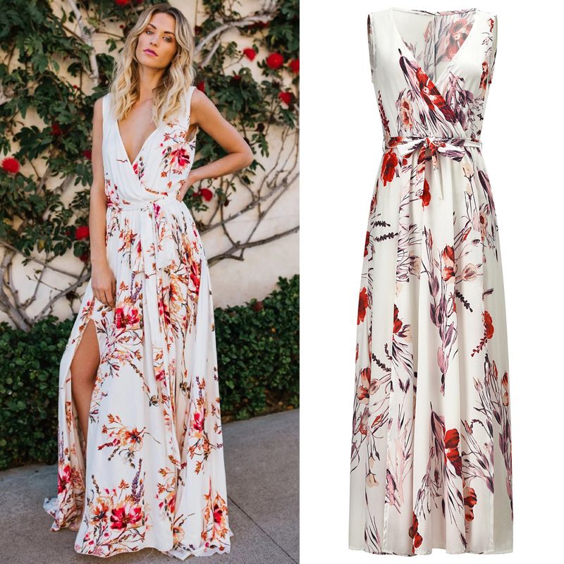davida boho floral dress