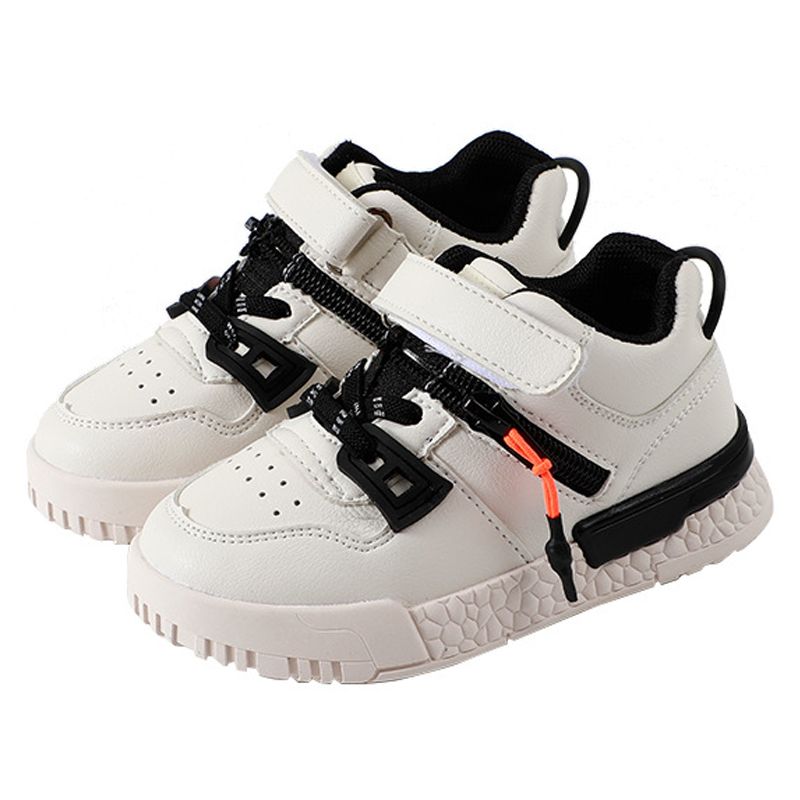 girls infant black trainers