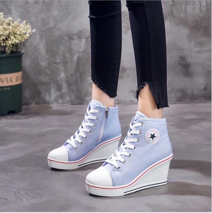ace shock wedge sneakers