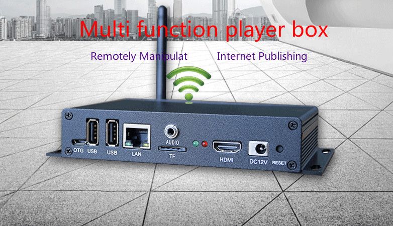 Android Advertisement Machine Play Box Multi Media Information Release Systems Software High Clear Network U Disc Split Screen Universal Remote For Tv