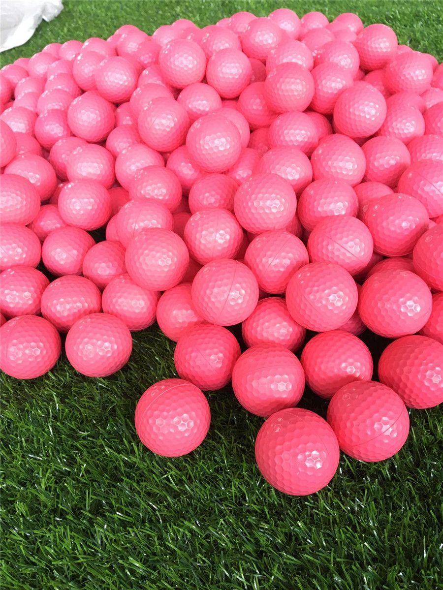 2021 42mm Practice Golf Balls Soft PU Sponge Golf Training Balls