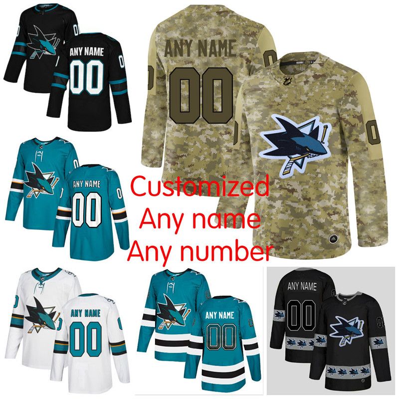 san jose sharks military jersey