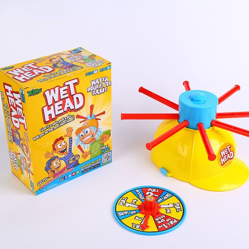 Interactif Nouveau Turntable Jouet Water Party Creative Spoof Challenge Jouets Cap Tricky Produit Fun Enfants Wet eI29WEDHY