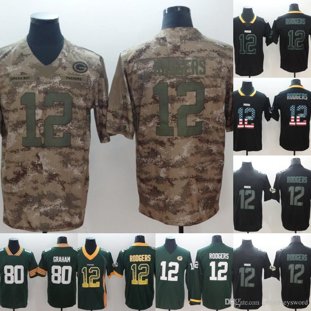 aaron rodgers military jersey