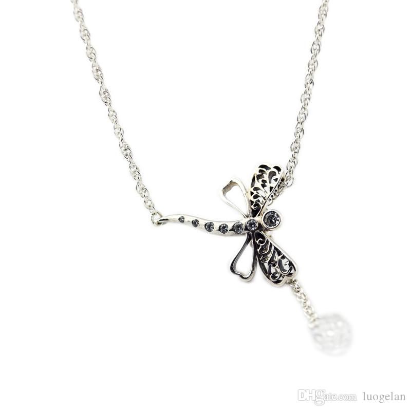 Pandora Dreamy Dragonfly Necklace 