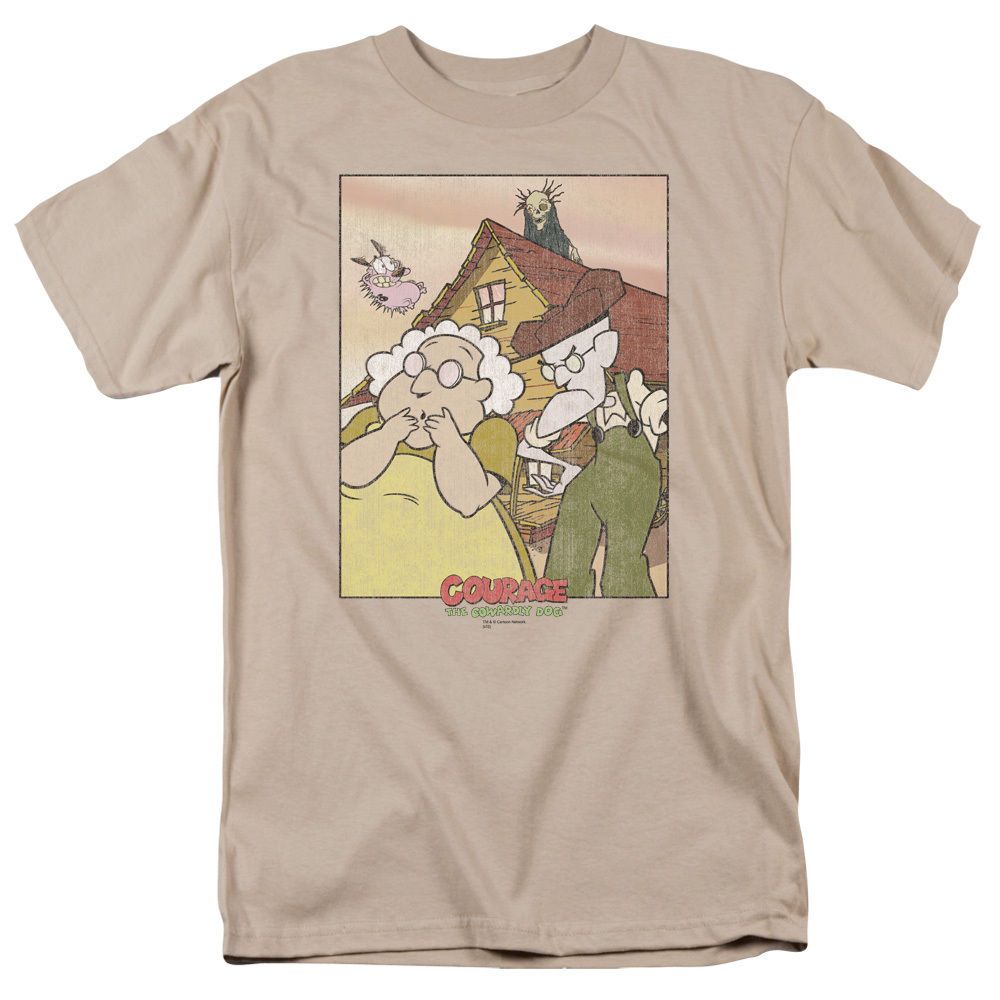 Cartoon Network Courage Cowardly Dog Show Eustace Muriel T Shirt