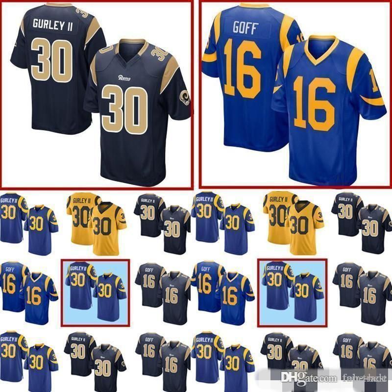 rams jersey stitched