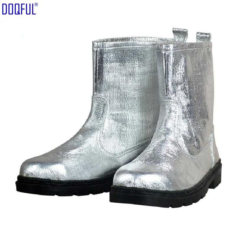 2021 Composite Aluminium Foil Insulating Fire Fighting Safety Boots