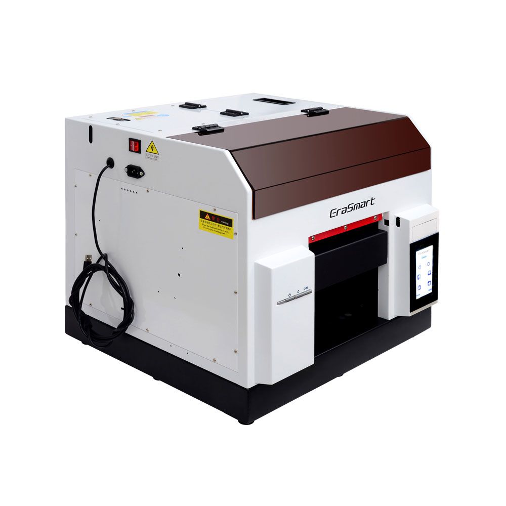 EraSmart Ultraviolet Screen A4 UV Flatbed Printer Mini UV Printer