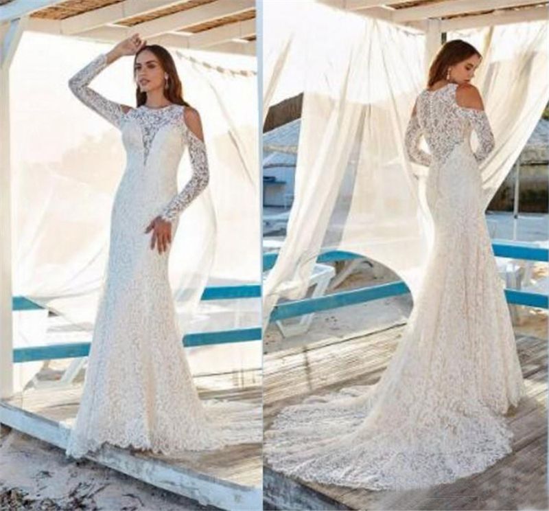 Summer Turquoise and White Wedding Dresses