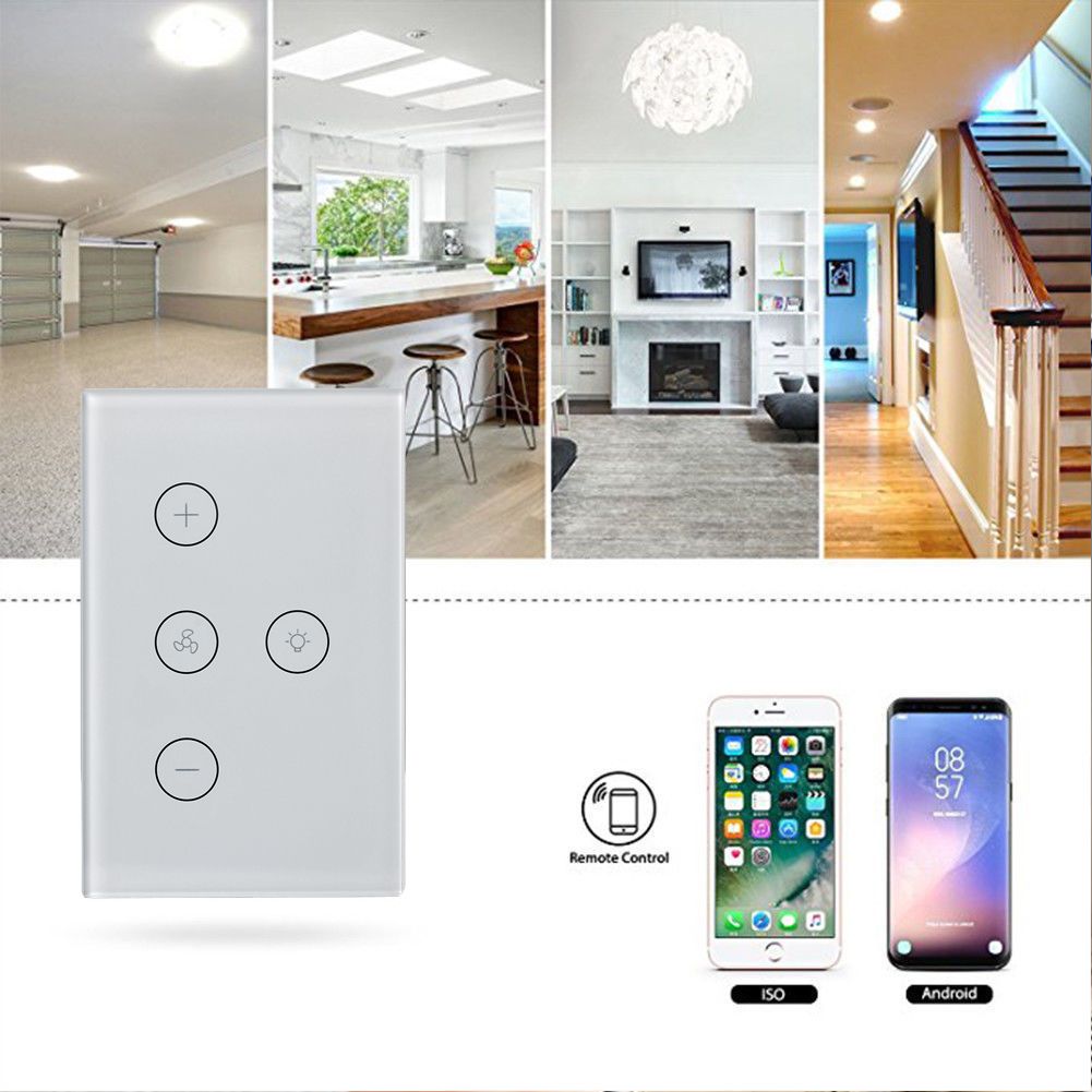 Wf Fl01 Smart Wifi Ceiling Fan Switch Intelligence Homeotic Wireless