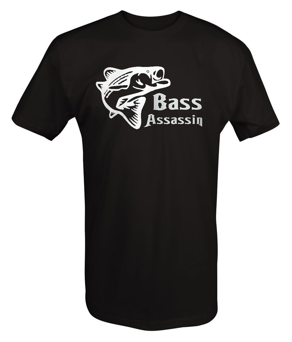 Bass Assassin Fishing Hunting Large Mouth T Shirt Summer O Neck Tee Free Shipping Cheap Tee 2019 Hot Tees - 