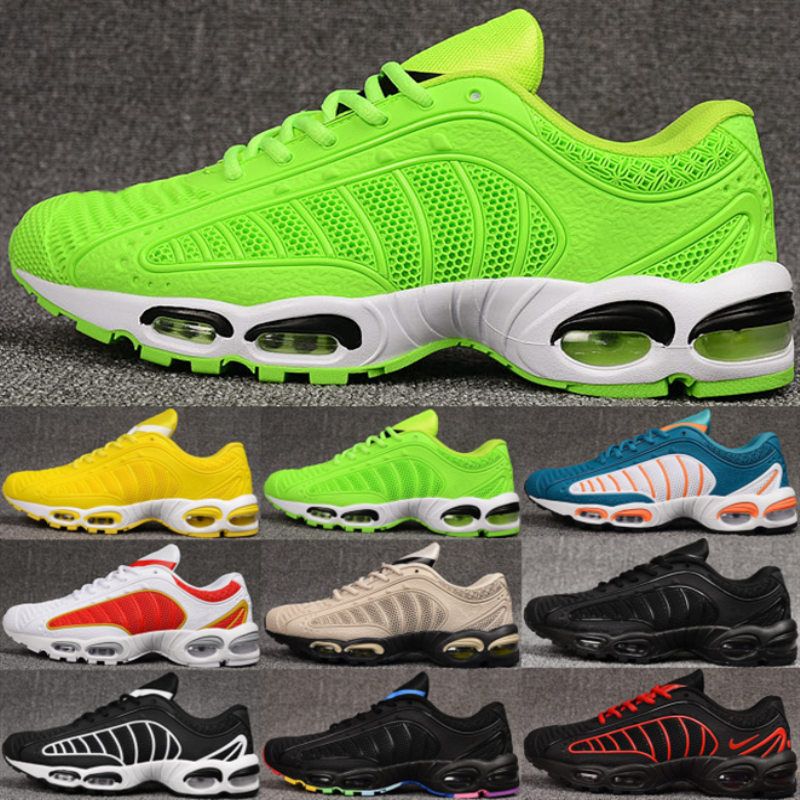2019 2019 New Tn Tailwind 4 Mens Running Shoes Black Green Red Designer Shoes Sports Sneakers 