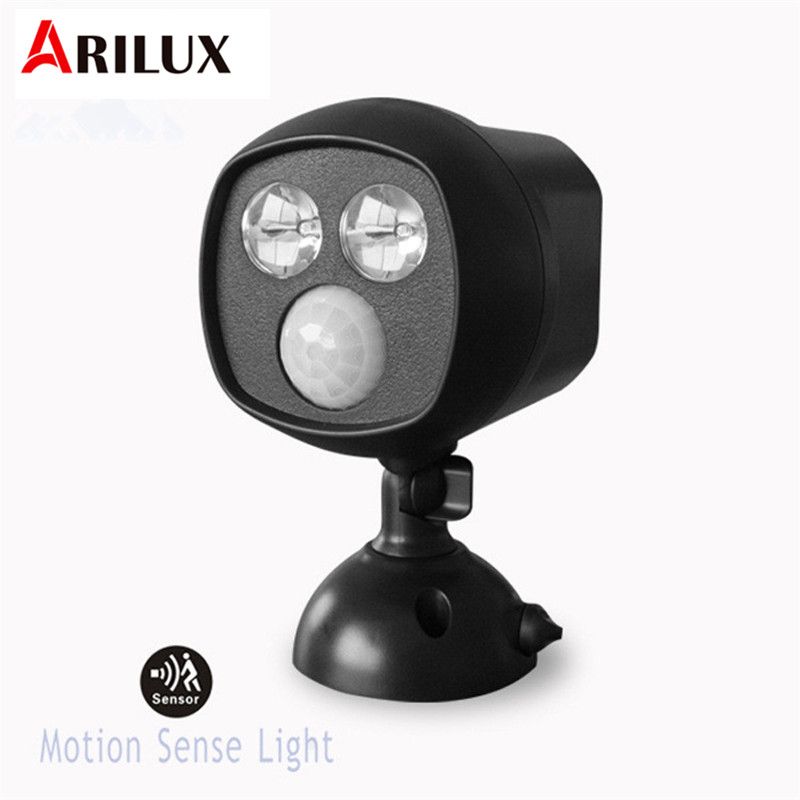 2019 Arilux Led Spotlight Pir Motion Sensor Wall Light 6w Outdoor 2019 Arilux Led Spotlight Pir Motion Sensor Wall Light 6w Outdoor Ip44 Waterproof Wireless Battery Powered Street From Happylights