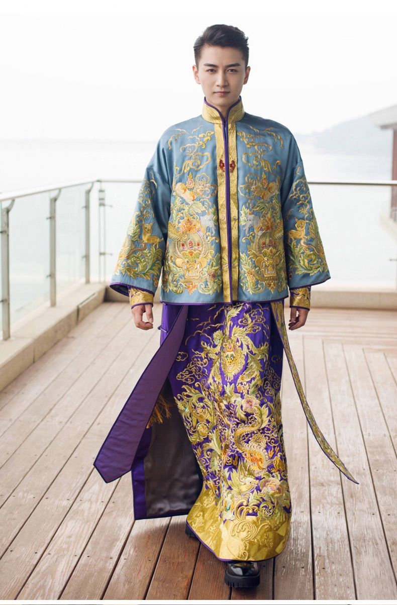 chinese wedding suit