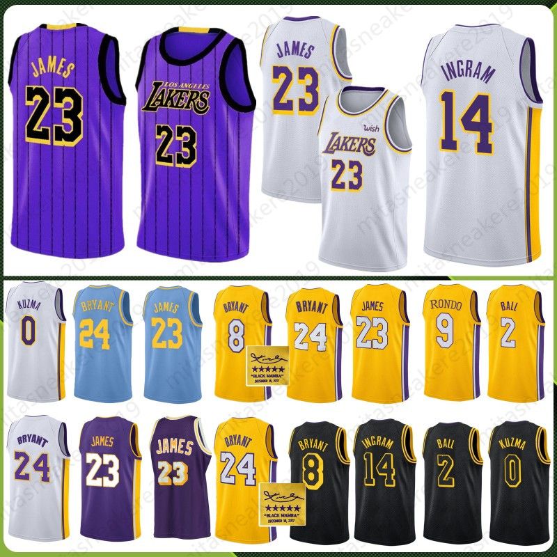 lakers violet jersey 2019