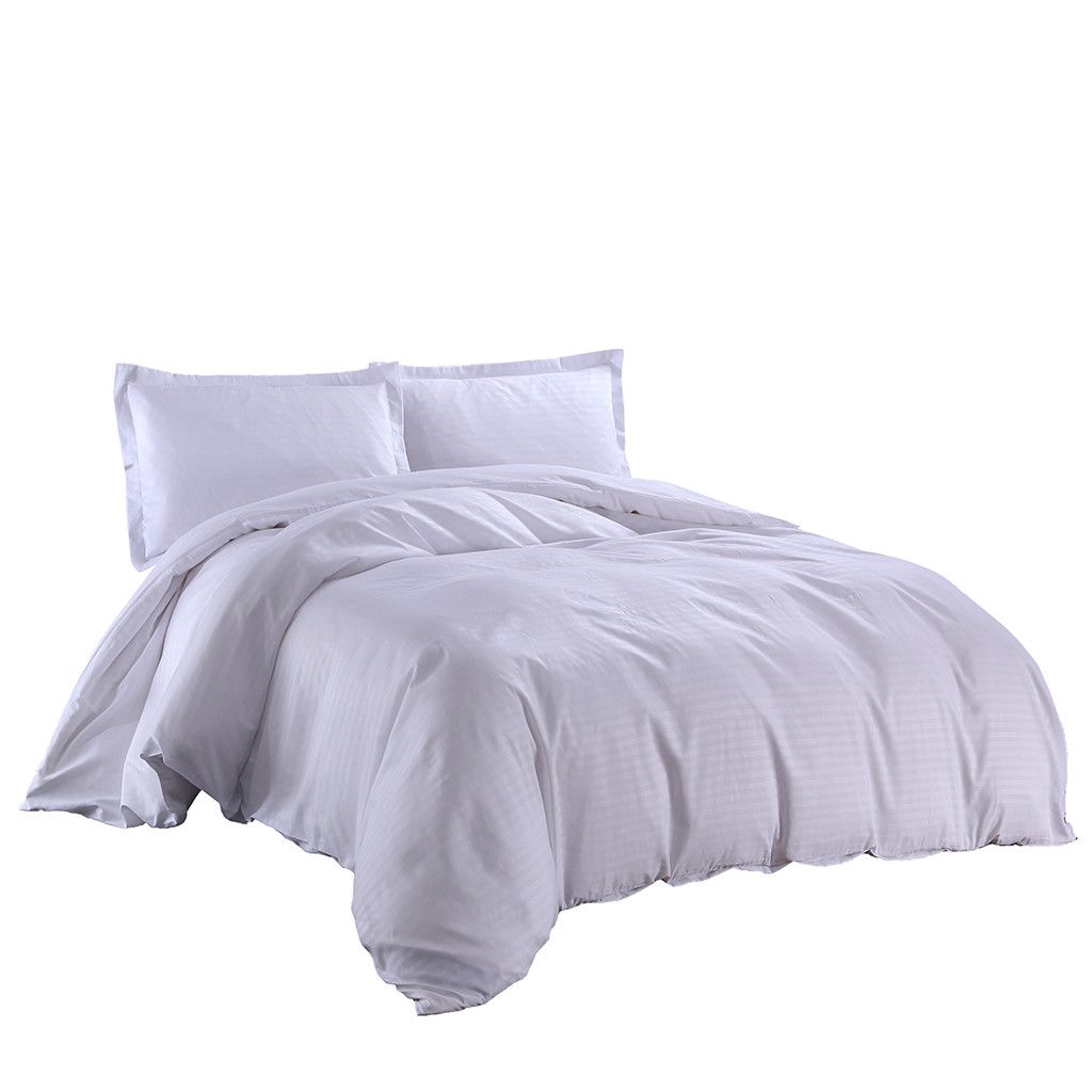 Household Products Bed Textile Set Solid Color School Bedding