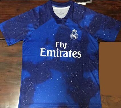 blusa azul do real madrid