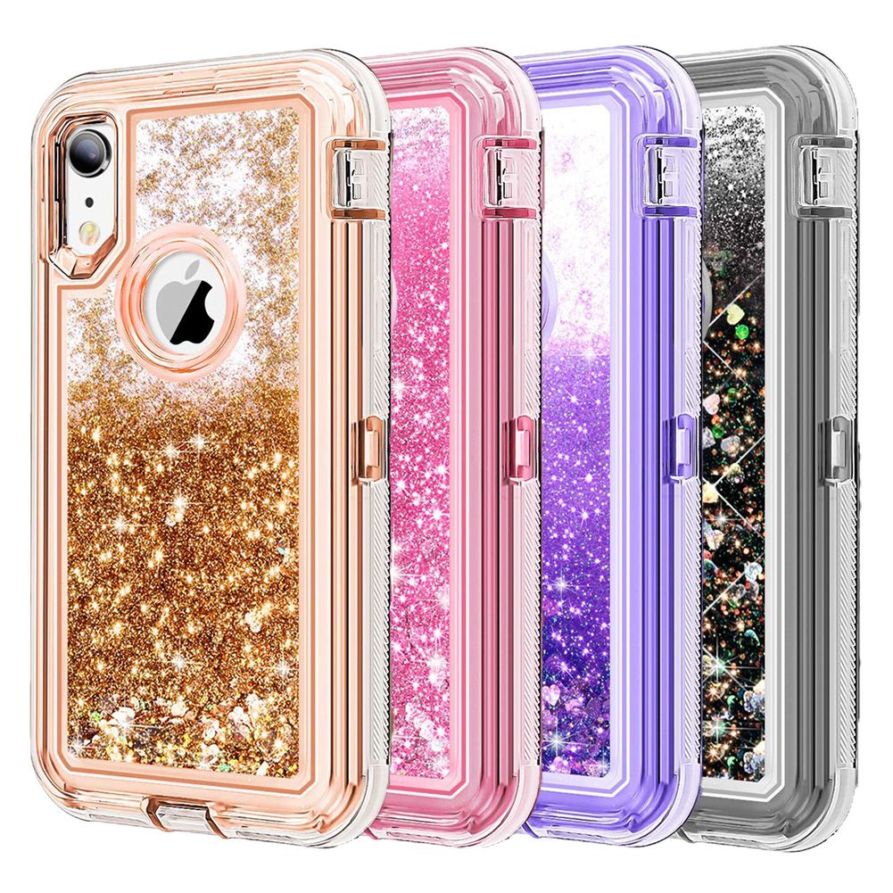 iphone xr protective glitter case iphone xr protective glitter case