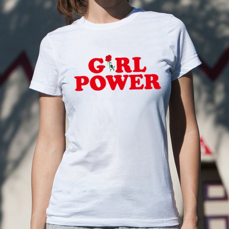 girl power t shirt plus size