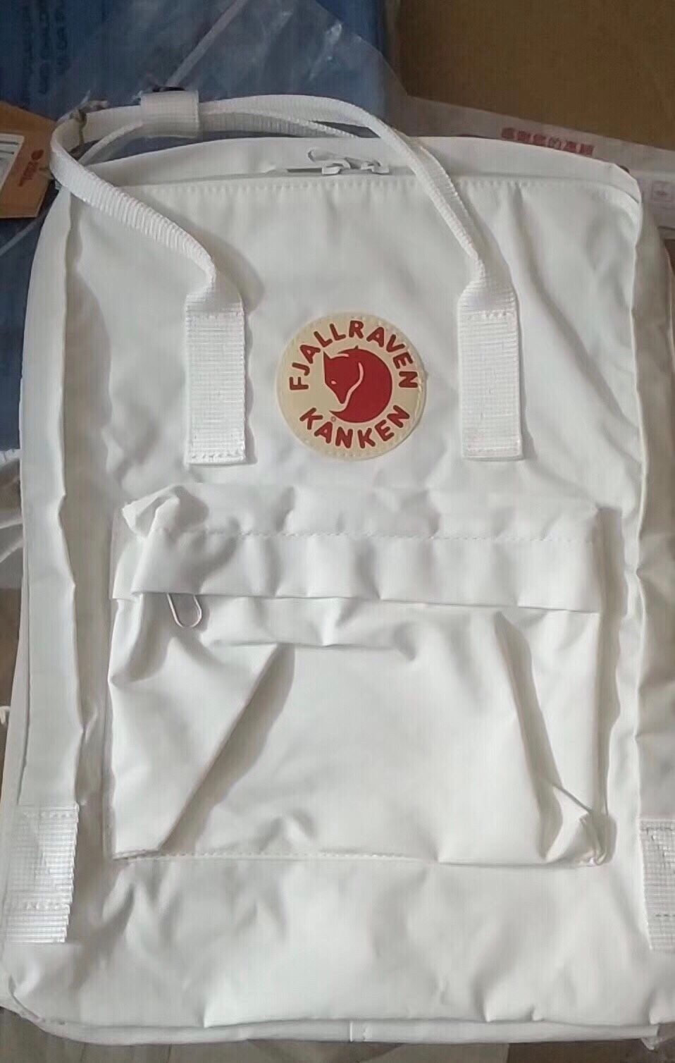 Compra Las Mochilas Pareja Fjallraven Kanken Blanca Bicicletas Mochilas Con  Envío Gratuito Barato | Entrega Rápida Y Calidad | Es.Dhgate