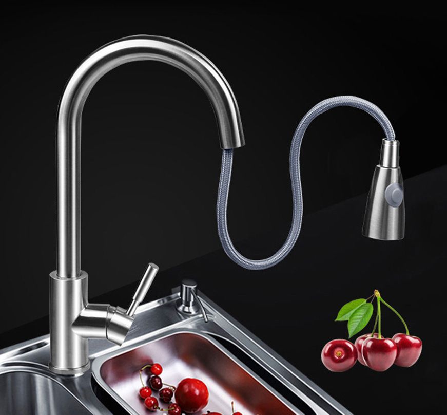 2019 New Arrival Pull Out Kitchen Faucet Sink Mixer Faucet Pull