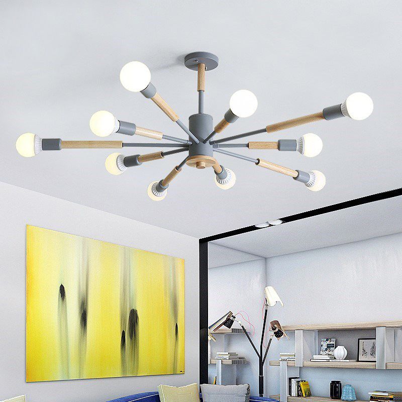 Chandeliers Modern Led Chandeliers Lighting Glass Suspended Lamps Luxury Deco Fixtures Living Room Pendant Luminaires Bedroom Hanging Lights Ceiling Lights & Fans