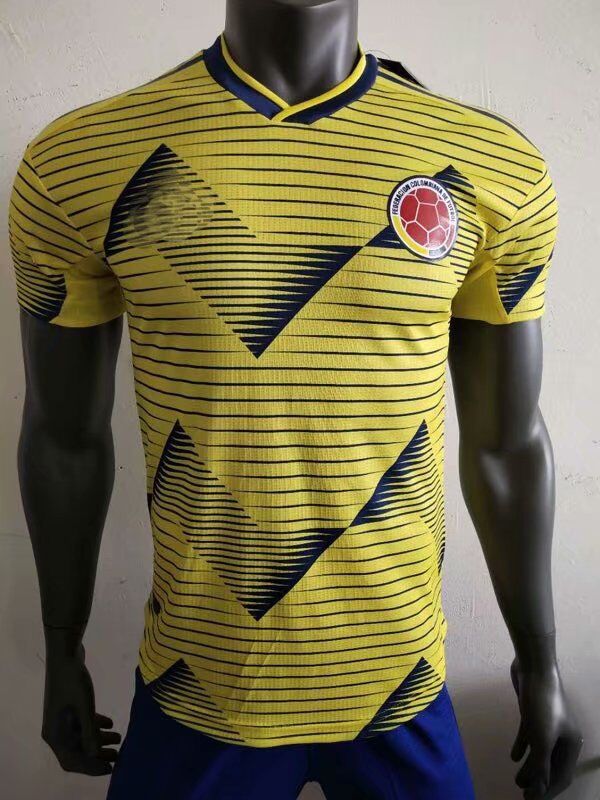 2020 Player Version Colombia 2019 2020 Soccer Jersey 19 20 National Team ARIAS JAMES FALCAO High ...