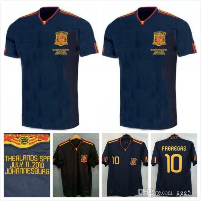 2020 2010 Spain Soccer Jersey Retro Football Shirt Vintage Classic